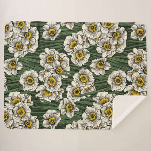 Daffodischer Garten Sherpadecke (Vorderseite (Horizontal))