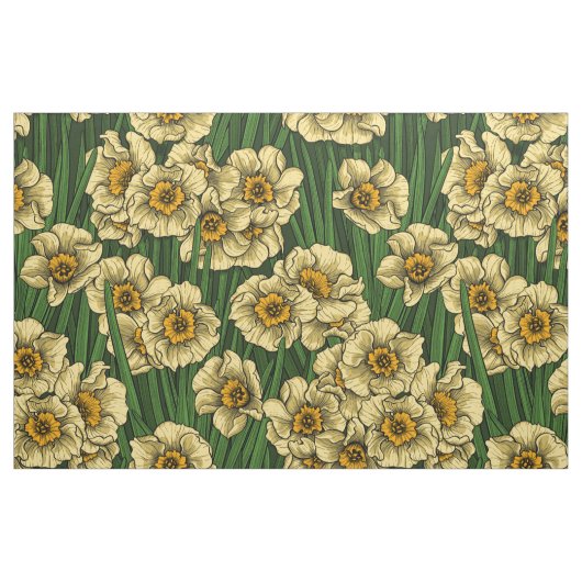 Daffodischer Garten Stoff (Fat Quarter (45,7 x 55,9 cm))
