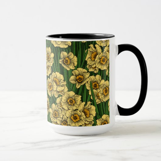 Daffodischer Garten Tasse (Rechts)