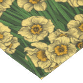 Daffodischer Garten Tischdecke (Schrägansicht)