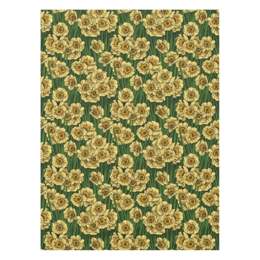 Daffodischer Garten Tischdecke (Vorderseite)