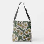 Daffodischer Garten Tragetaschen Mit Langen Trägern (Rückseite)