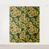 Daffodischer Garten Wandteppich (Vorderseite)