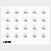 Daffodischer Sticker (Blatt)