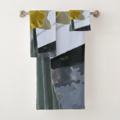 Daffodisches Portrait Handtuchhandtuch Set (Insitu)