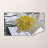 Daffodisches Portrait Handtuchhandtuch Set (Handtuch)