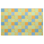 Daffy-down-Dillies Faux-Patchwork-Musterstoff Stoff (Fat Quarter (45,7 x 55,9 cm))