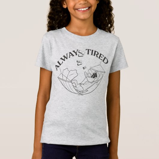 DAFFY DUCK™ Always Tired T-Shirt (Vorderseite)