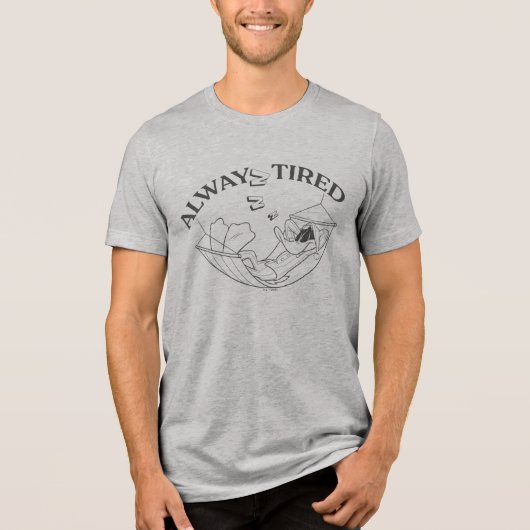 DAFFY DUCK™ Always Tired Tri-Blend Shirt (Vorderseite)