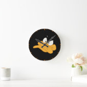 DAFFY DUCK™ Angry Face Runde Wanduhr (Zuhause)