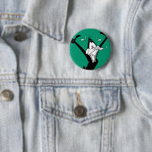 DAFFY DUCK™ aufgeregt Button (Beispiel)