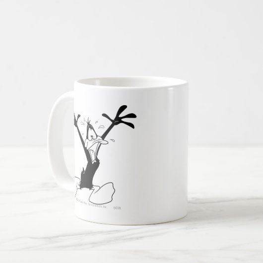 DAFFY DUCK™ aufgeregt Kaffeetasse (Vorderseite Links)
