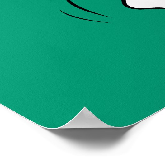 DAFFY DUCK™ aufgeregt Poster (Ecke)