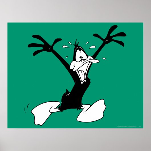 DAFFY DUCK™ aufgeregt Poster (Vorne)