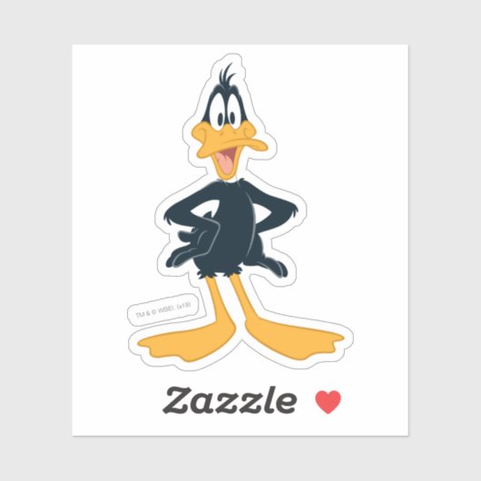 DAFFY DUCK™ AUFKLEBER (Blatt)