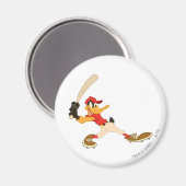 DAFFY DUCK™ Batter up Magnet (Vorderseite/Rückseite)
