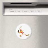 DAFFY DUCK™ Batter up Magnet (In Situ (Geschirrspüler))