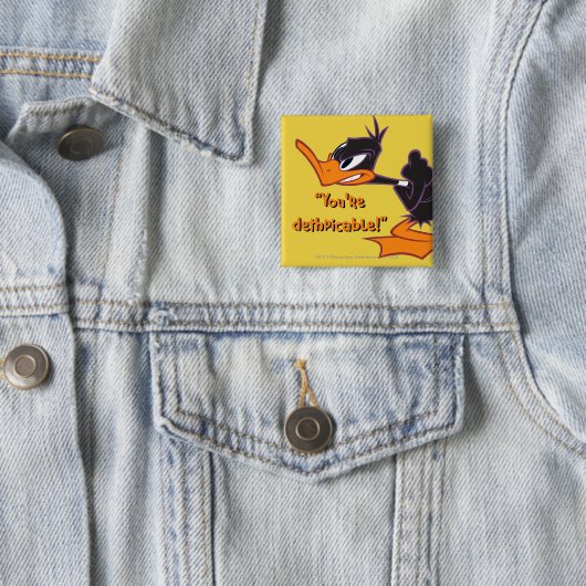 DAFFY DUCK™ bereit für den Kampf Button (Beispiel)