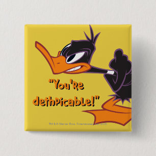 DAFFY DUCK™ bereit für den Kampf Button