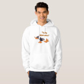 DAFFY DUCK™ bereit für den Kampf Hoodie (Vorne ganz)