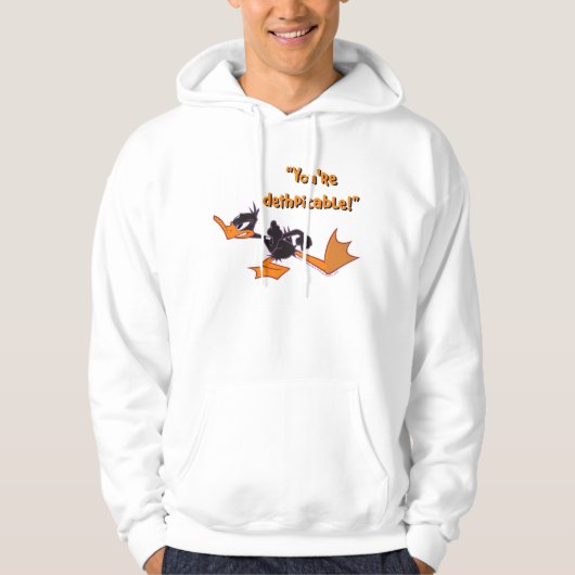 DAFFY DUCK™ bereit für den Kampf Hoodie (Vorderseite)
