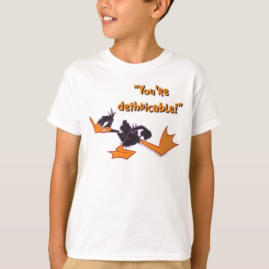 DAFFY DUCK™ bereit für den Kampf T-Shirt (Vorderseite)