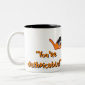 DAFFY DUCK™ bereit für den Kampf Zweifarbige Tasse (Links)