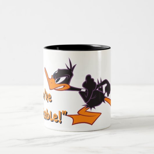 DAFFY DUCK™ bereit für den Kampf Zweifarbige Tasse (Mittel)