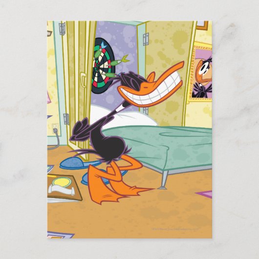 DAFFY DUCK™ Big Smile Postkarte (Vorderseite)
