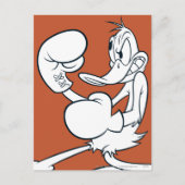 DAFFY DUCK™ Boxing Postkarte (Vorderseite)