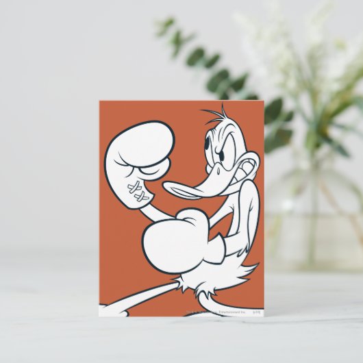 DAFFY DUCK™ Boxing Postkarte (Stehend Vorderseite)