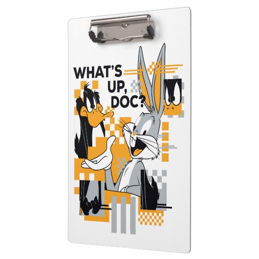 DAFFY DUCK™ & BUGS BUNNY™ Glitch Klemmbrett (Links)