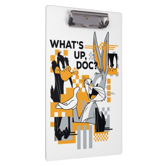 DAFFY DUCK™ & BUGS BUNNY™ Glitch Klemmbrett (Rechts)