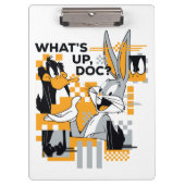 DAFFY DUCK™ & BUGS BUNNY™ Glitch Klemmbrett (Vorderseite)
