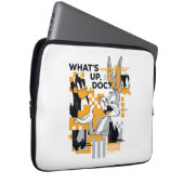 DAFFY DUCK™ & BUGS BUNNY™ Glitch Laptopschutzhülle (Vorne Rechts)