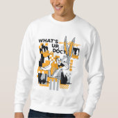 DAFFY DUCK™ & BUGS BUNNY™ Glitch Sweatshirt (Vorderseite)
