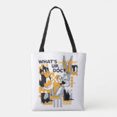 DAFFY DUCK™ & BUGS BUNNY™ Glitch Tasche (Rückseite)