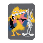 DAFFY DUCK™ & BUGS BUNNY™ "You are Despicable" Magnet (Vertikal)