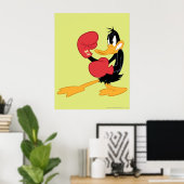DAFFY DUCK™ der Boxer Poster (Heimbüro)