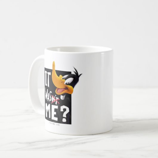 DAFFY DUCK™ - Es war nicht ich / war ich Kaffeetasse (Vorderseite Links)