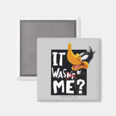 DAFFY DUCK™ - Es war nicht ich / war ich Magnet (Vorderseite/Rückseite)