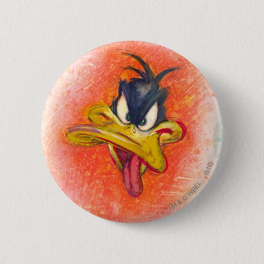 DAFFY DUCK™ in Orange Button (Vorderseite)