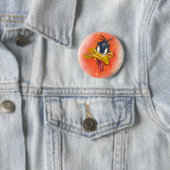 DAFFY DUCK™ in Orange Button (Beispiel)