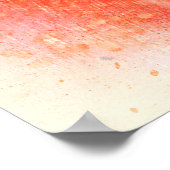 DAFFY DUCK™ in Orange Poster (Ecke)