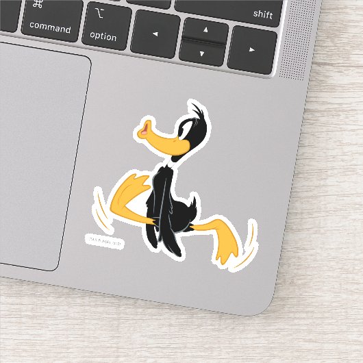 DAFFY DUCK™ ist verrückt Aufkleber (Detail)