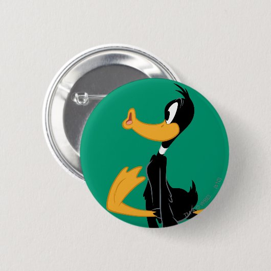 DAFFY DUCK™ ist verrückt Button (Vorne & Hinten)