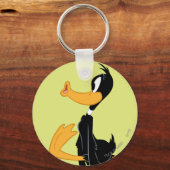 DAFFY DUCK™ ist verrückt Schlüsselanhänger (Vorderseite)