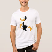 DAFFY DUCK™ ist verrückt Tri-Blend Shirt (Vorderseite)