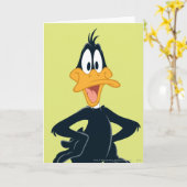 DAFFY DUCK™ KARTE (Gelbe Blume)
