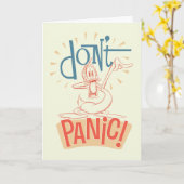 DAFFY DUCK™ | Keine Panik! Karte (Gelbe Blume)